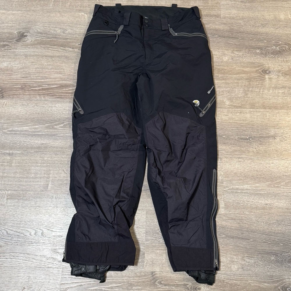 Mountain Hardwear Men's Black Outdoor Shell Pants